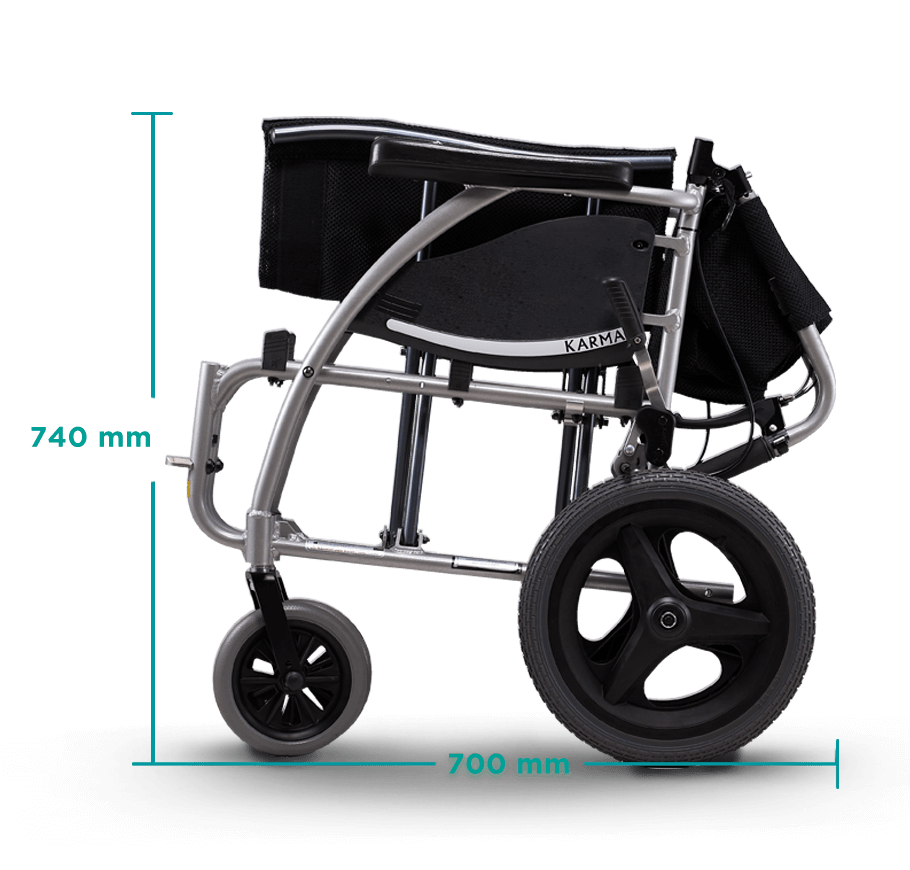 Karma S-125 Lightweight Wheelchair with Vat