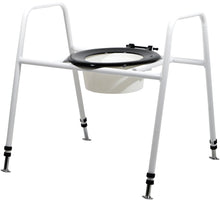 Solo Skandia Raised Toilet Frame with Seat and Lid with VAT