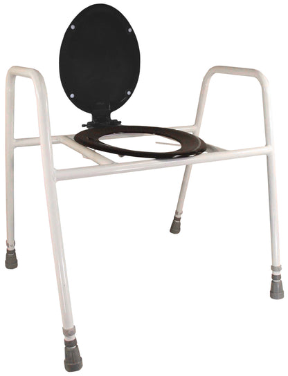 Solo Skandia Raised Toilet Frame with Seat and Lid