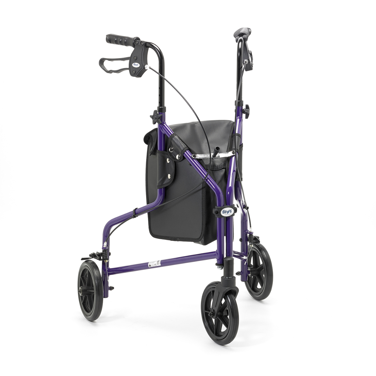 Days Lightweight Aluminium Tri Wheel Walker with VAT
